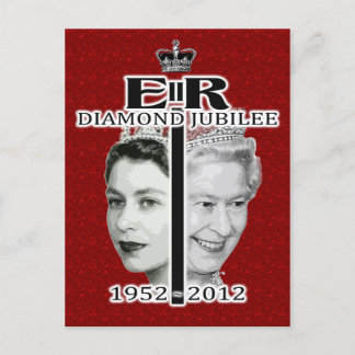 Cartão Postal Diamond Jubliee Postcard