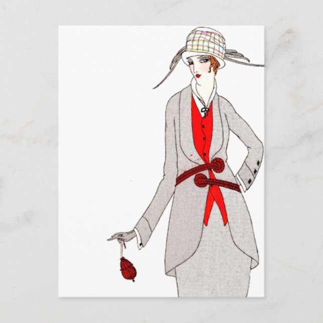 Cartão Postal Diário dos Dames et des Modes 1 (Frente)