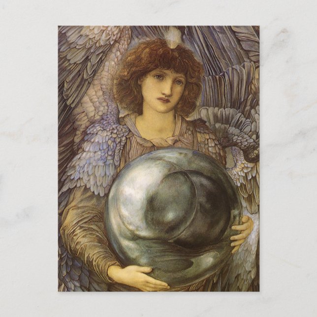 Cartão Postal Dias de Criação, Primeiro Dia de Burne Jones (Frente)