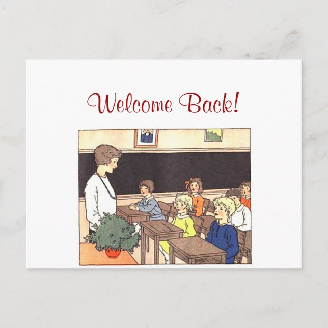 Cartão Postal Dias escolares (Frente)