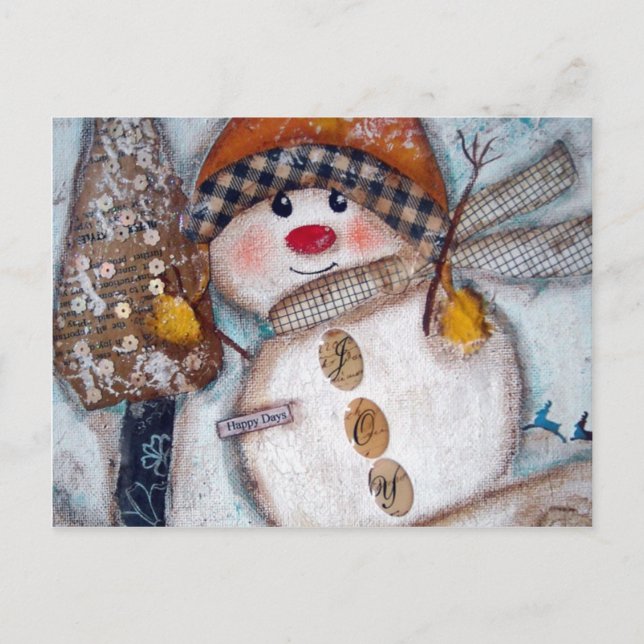 Cartão Postal Dias felizes (Frente)