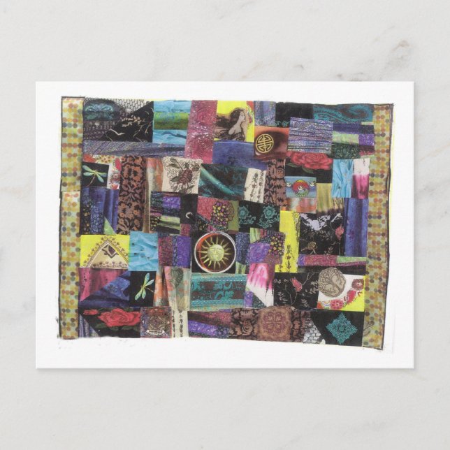Cartão Postal Dibble_Trabalho de arte_043_Crazed_Quilt_2 (Frente)