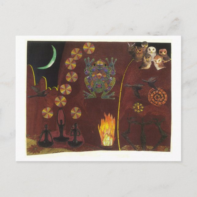 Cartão Postal Dibble_Trabalho de arte_071_Dreaming_World (Frente)