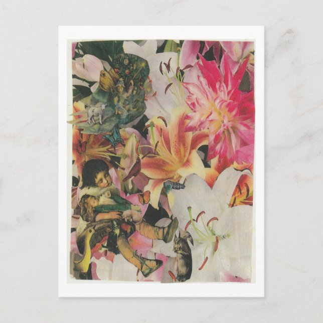 Cartão Postal Dibble_Trabalho de arte_091_Consider_The_Lillies (Frente)