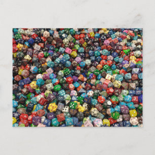 Cartão Postal Dice Goblins Unite