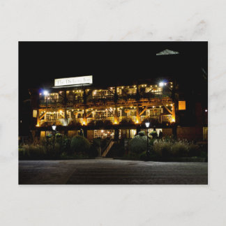 Cartão Postal Dickens Inn Pub rua Katherines Dock London