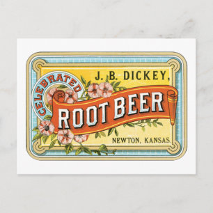 Cartão Postal Dickey Root Beer