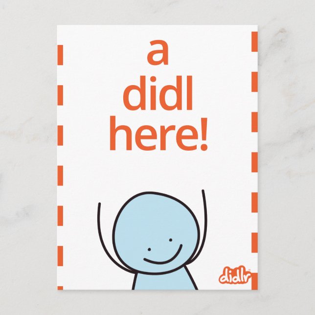 Cartão postal Didlr (Frente)