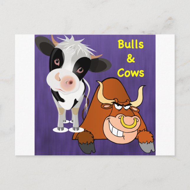 Cartão Postal Die Schöne und das Biest Cowstyle (Frente)