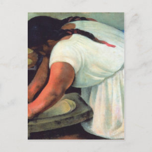 Cartão Postal Diego Rivera - La Molendera, 1923