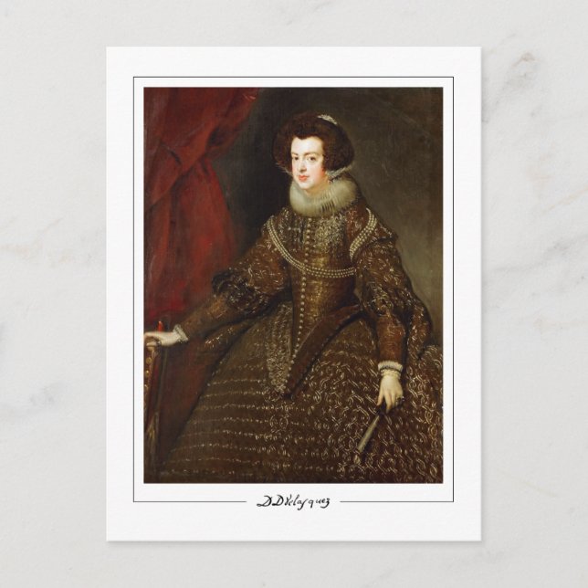 Cartão Postal Diego Velázquez #128 - Cartão-postal de arte (Frente)