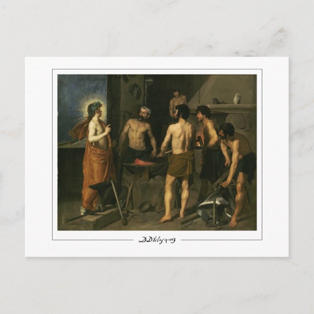 Cartão Postal Diego Velázquez #142 - Cartão-postal de arte (Frente)