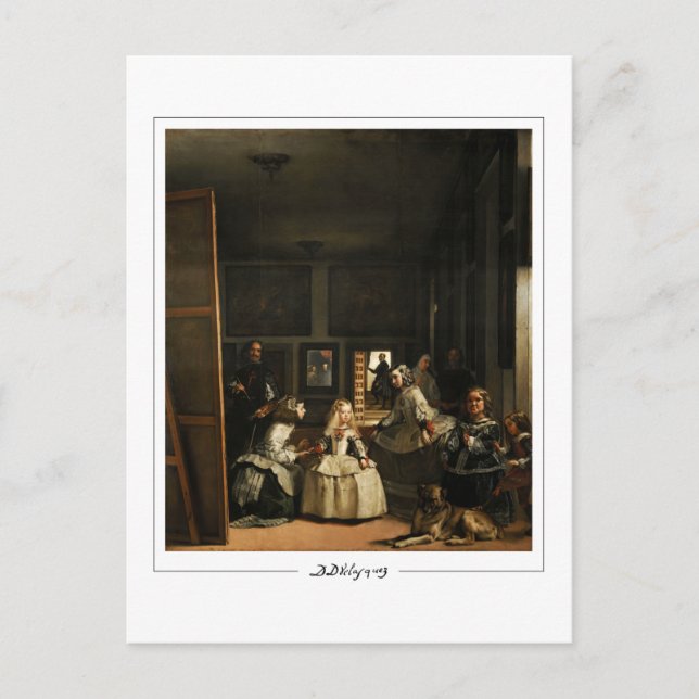 Cartão Postal Diego Velázquez #148 - Cartão-postal de arte (Frente)
