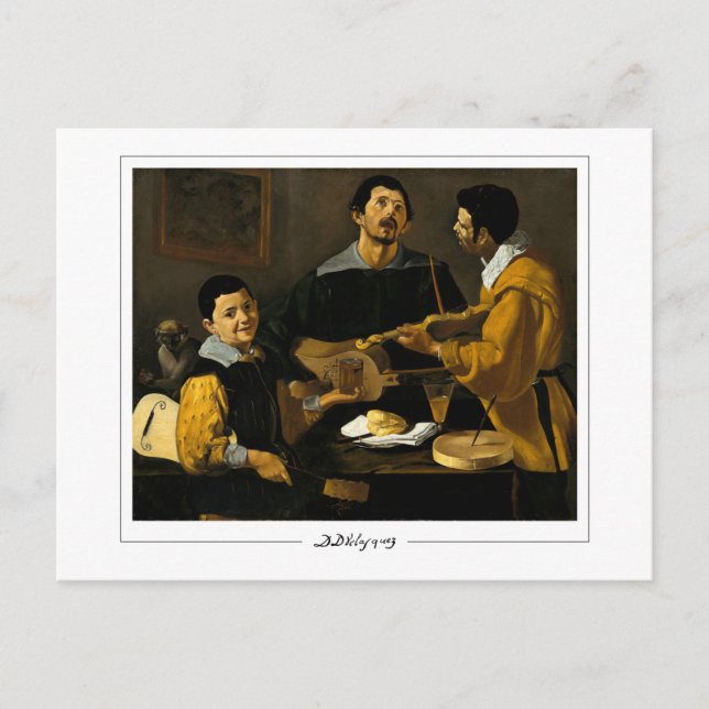 Cartão Postal Diego Velázquez #154 - Cartão-postal de arte (Frente)