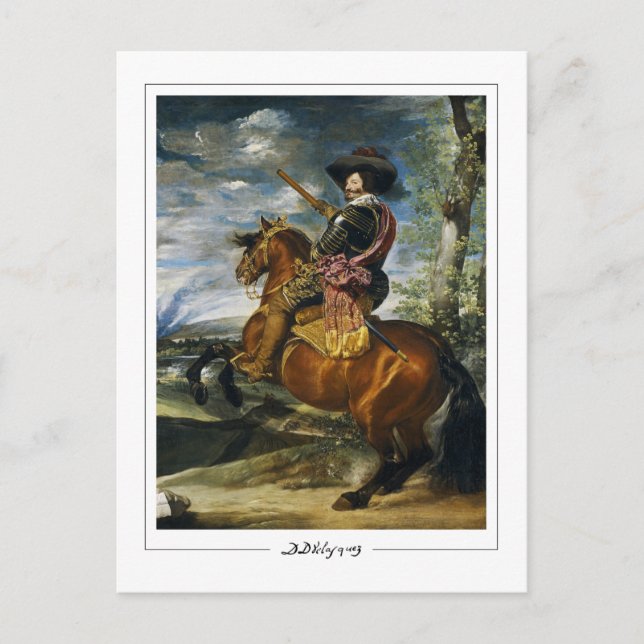 Cartão Postal Diego Velázquez #52 - Cartão-postal de arte (Frente)