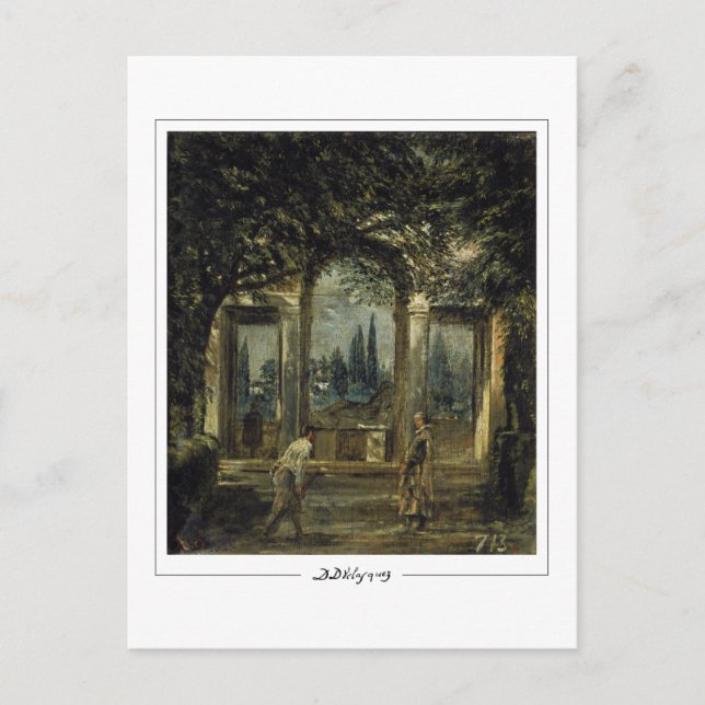 Cartão Postal Diego Velázquez #89 - Cartão-postal de arte (Frente)