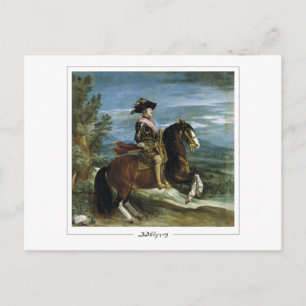 Cartão Postal Diego Velázquez nº 91 - Cartão-postal de arte