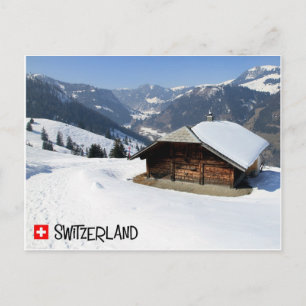 Cartão Postal Diemtigtal, Switzerland - Suíça