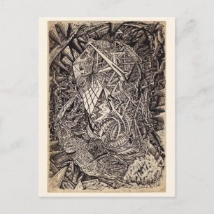 Cartão Postal Diffracts (cavern dweller), de Brian Benson