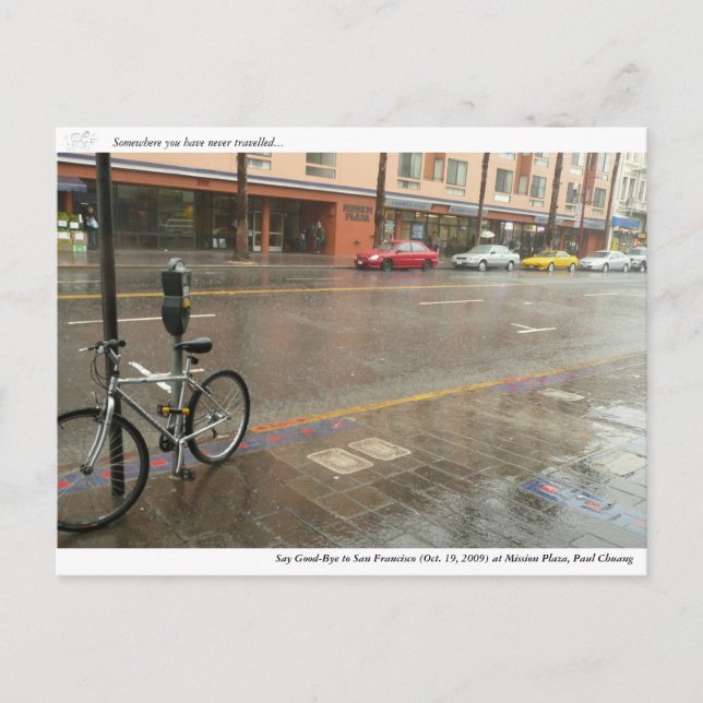 Cartão Postal Diga Adeus a São Francisco... (Frente)