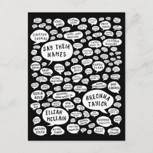 Cartão Postal diga seus nomes