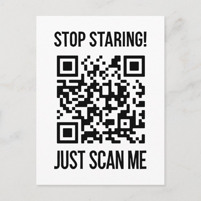 Cartão Postal Digitalize-me: faça o que faz sua alma feliz (Frente)