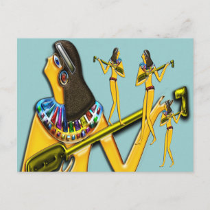 Cartão Postal Digitalmente Pintado; Cartão-postal Egípcio Anteci