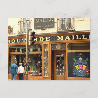 Cartão Postal Dijon, compro de mostarda