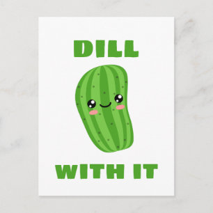 Cartão Postal Dill com ele