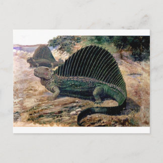 Cartão Postal dimetrodon 1
