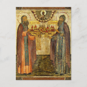 Cartão Postal Dimitry e Ignaty Prilutsky por Dionisius