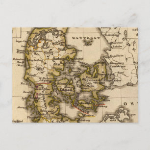 Cartão Postal Dinamarca e Islândia 2