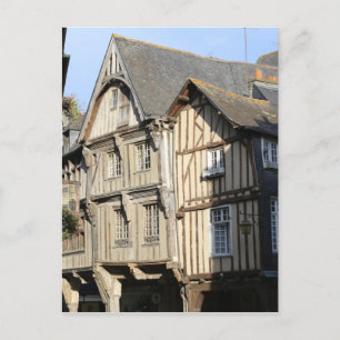 Cartão Postal Dinan, Bretanha, França