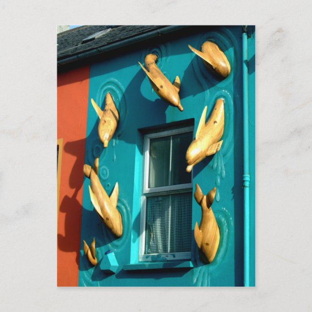 Cartão Postal Dingle Dolphins no Compro Souvenir (Frente)