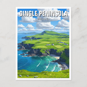 Cartão Postal Dingle Peninsula Ireland Viagem