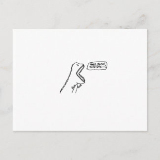 Cartão Postal dino