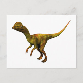 Cartão Postal Dino dinossauro dinossauro dinossauro Dilophosauru
