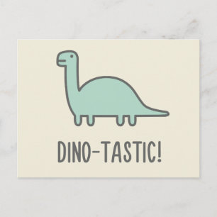 Cartão Postal Dino-Tástico