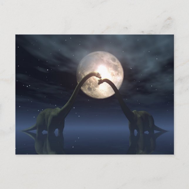 Cartão Postal Dinolove (Frente)