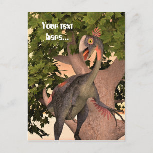Cartão Postal Dinosaur Gigantoraptor