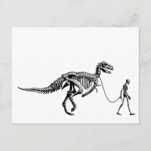 CARTÃO POSTAL DINOSAUR WALK