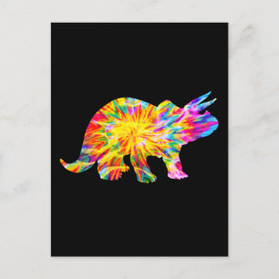 CARTÃO POSTAL DINOSSAUR TIE DYE