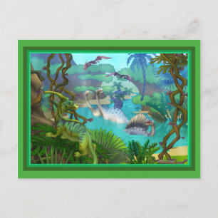Cartão Postal Dinossauro