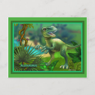 Cartão Postal Dinossauro