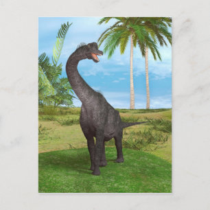 Cartão Postal Dinossauro Brachiosaurus