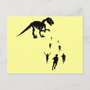 Cartão Postal Dinossauro Chasey - Etiqueta! É você!