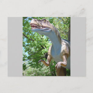 Cartão Postal Dinossauro T-Rex