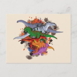 Cartão Postal Dinossauros