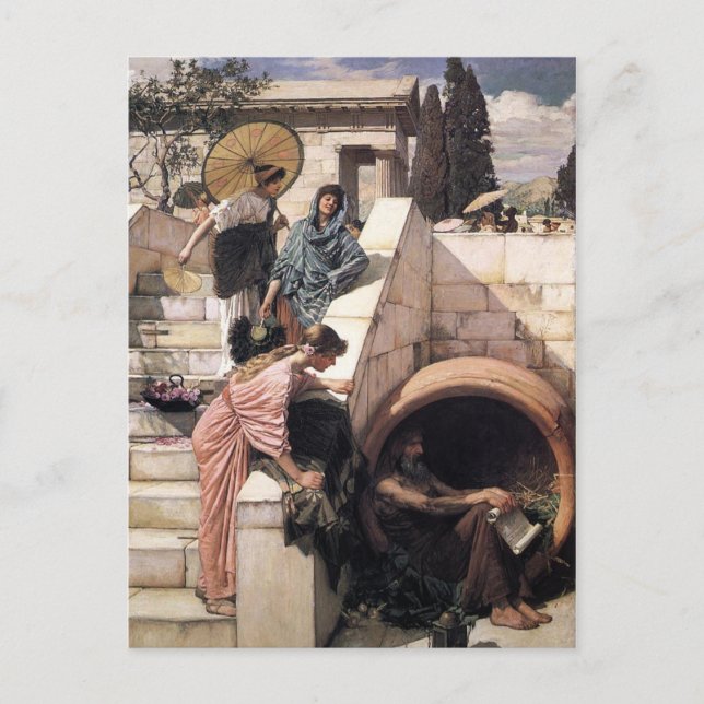 Cartão Postal Diogenes (Frente)