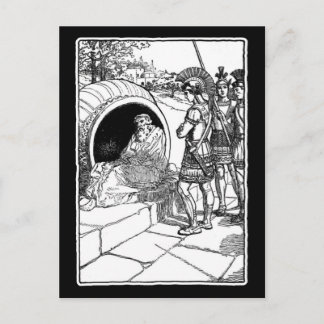 Cartão Postal Diógenes de Sinope